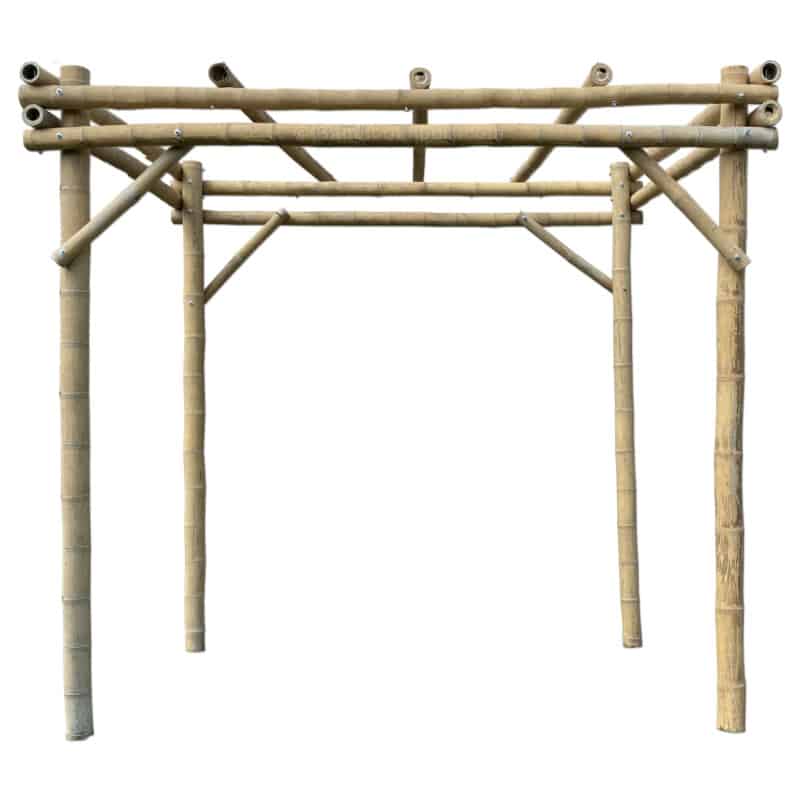 bamboe pergola guadua 2 x 3 meter - voorkant